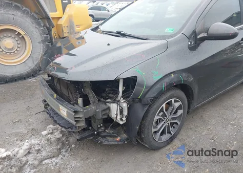 2017 Chevrolet Sonic Lt Auto z USA, uszkodzony, nr VIN 1G1JD6SH1H4122622